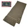 authentic fendi ff logo scarf in beige color
