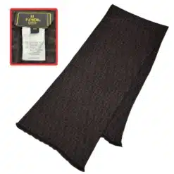 Fendi uomo authentic brown color scarf