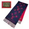 louis vuitton reykjavik scarf in blue color