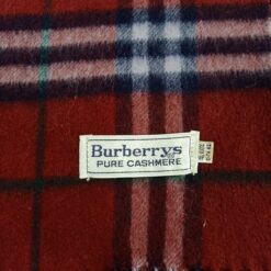 Luxurious Burberry cashmere scarf with classic charm