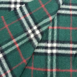 Versatile Burberry Green Horseferry Check Scarf lambswool complements various outfits