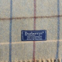 Burberry plaid scarf in classic design