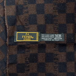 Elegant Fendi Wool Scarf, Made in Italy