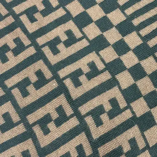 FENDI Jeans Scarf - FF Logo 100% Wool Scarf - Image 3