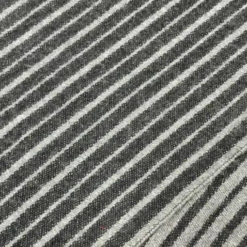 FENDI Wool Scarf - FF Logo Auth Gray Fendi Scarf - Image 2