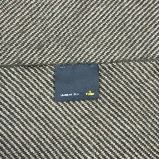 FENDI Cravatte Wool Scarf - FF Logo Scarf - Image 3