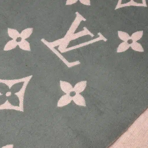Louis Vuitton Reykjavik LV Authentic Gray Scarf - Coded - Image 2