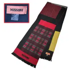 authentic missoni reversible wool scarf