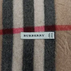 Burberry Cashmere Check Scarf for Luxurious Style