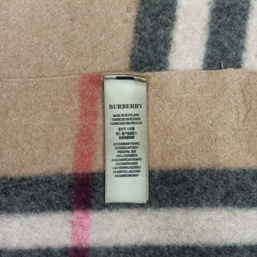 Stay Warm and Stylish with Burberry Cashmere Scarf