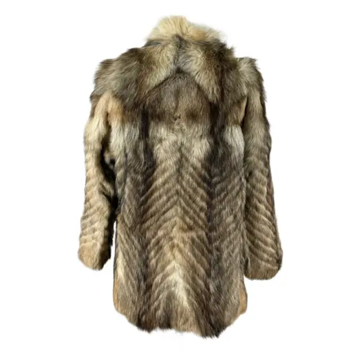 Vintage Coyote Fur Coat