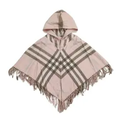 Stay Stylish and Comfortable in a Pink Burberry Poncho 