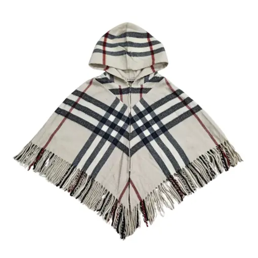Burberry Children's Beige Cashmere Cape - XL | Luxury and Style
