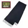 fendi wool black color scarf