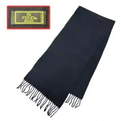 vintage black color fendi scrf