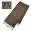 fendi scarf of clay color