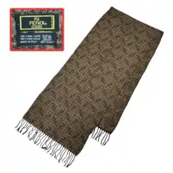 fendi scarf of clay color