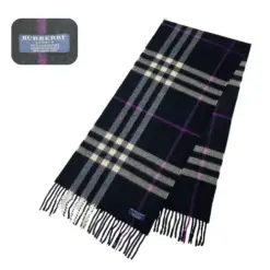 Burberry Vintage Cashmere Scarf - Timeless Elegance and Luxury
