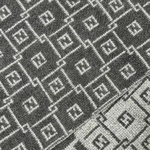 FENDI FF Logo Black Wool FF Scarf - Image 2
