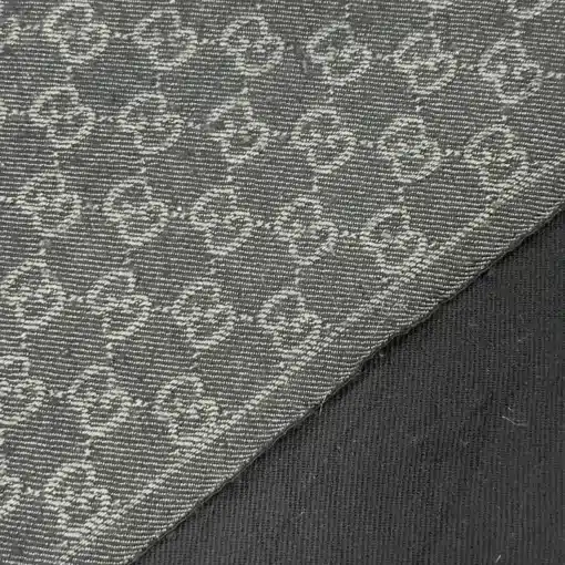 Auth GUCCI GG Logo Reversible Black Scarf - Image 2