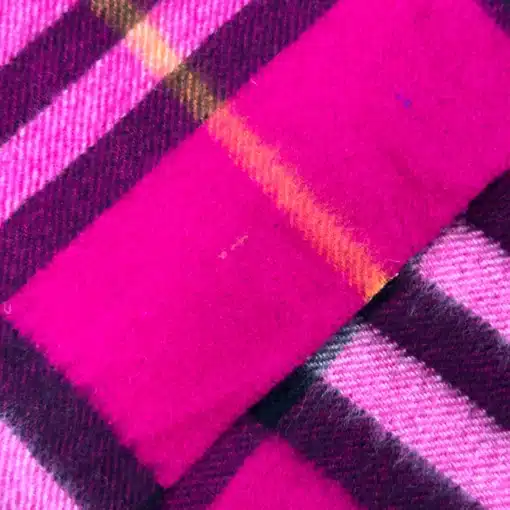 Burberry classic check cashmere pink scarf - Image 2