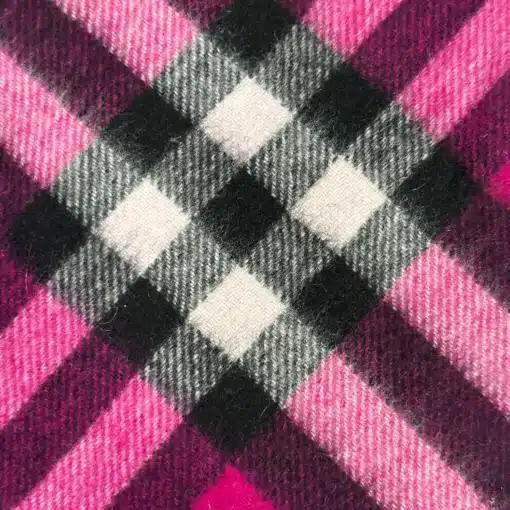 Burberry classic check cashmere pink scarf - Image 3