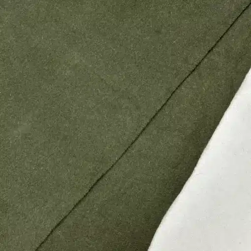FENDI FF logo Wool Green Scarf - Image 2