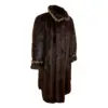 Full Length Vintage Men’s Mink Coat for Sale- Beaver Fur