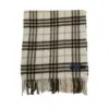 Vintage Beige Nova Check Cashmere Made Burberry London Women’s Scarves