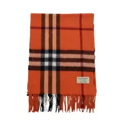 Vintage Burberry London 100% Cashmere Scarf for Women