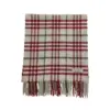 Vintage Classic Burberry Check Plaid Winter Scarf for Women-56x12 inch