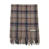 Burberry Genuine Vintage Giant Check 100% Lambswool Women Scarf