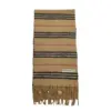 Burberry Genuine Vintage Camel Brown Women’s Striped Cashmere Scarf