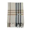 Nova Check 100% Cashmere Authentic Burberry Vintage Scarf for Women