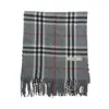 Burberry Genuine Vintage Multi-Colored/Grey Nova Check Winter Scarf