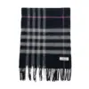 Giant Check 100% Cashmere Burberry Scarf Women