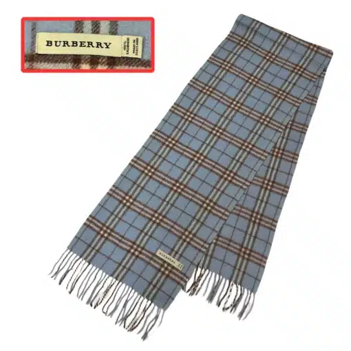 burberry scarf classic nova blue check