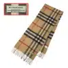 burberry wool scarf of beige color