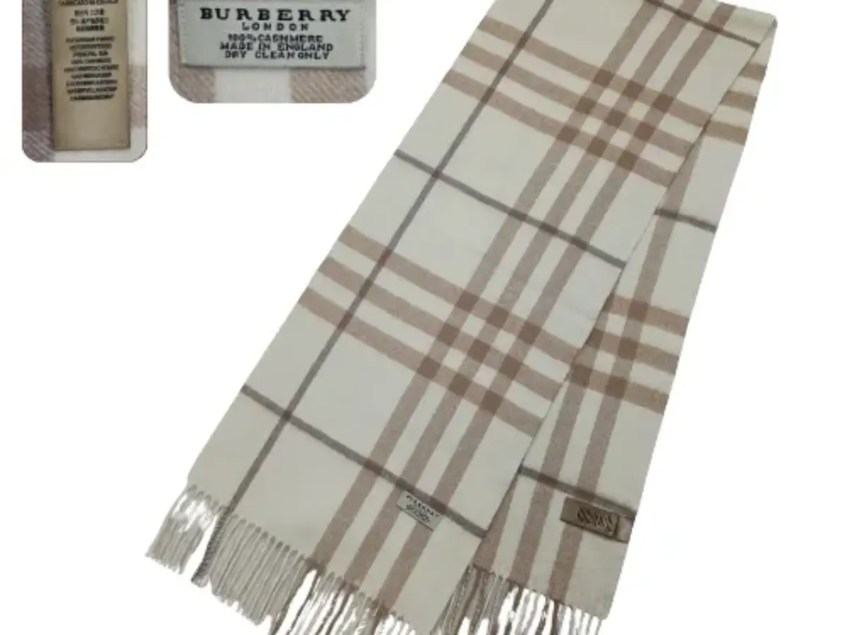 Burberry scarf ivory online