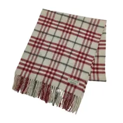 Vintage Classic Burberry Check Plaid Winter Scarf for Women-56x12 inch