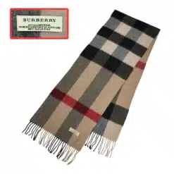 burberry latest model lambswool scarf in beige color