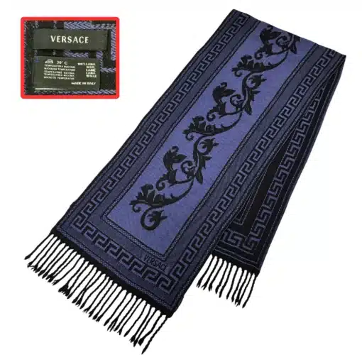 versace vintage wool scarf