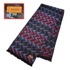 missoni zigzag authentic multicolor scarf