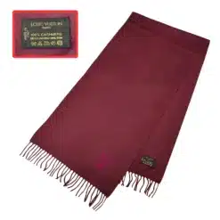 Louis vuitton red color vintage scarf