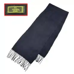 navy blue color fendi scarf