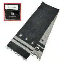 givenchy black color latest wool scarf