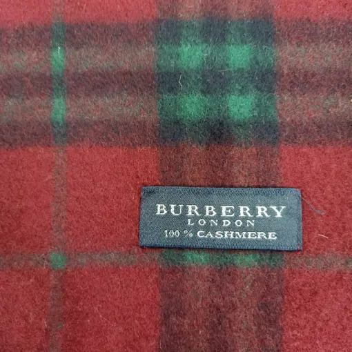 Super Soft Lightweight Burberry London 100% Cashmere Scarf for Women