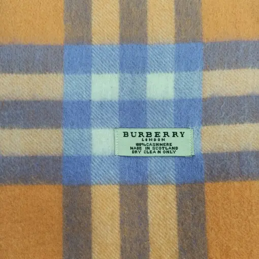 Ultra Soft Burberry 100% Pure Cashmere Scarf for Women