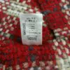 BURBERRY Giant Red Nova Check Plaid Women Scarf -Made in Scotland