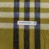 Original Nova Check 100% Cashmere Light Green Women Burberry Scarves